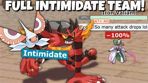 intimidate pokemon|intimidating pokemon job.